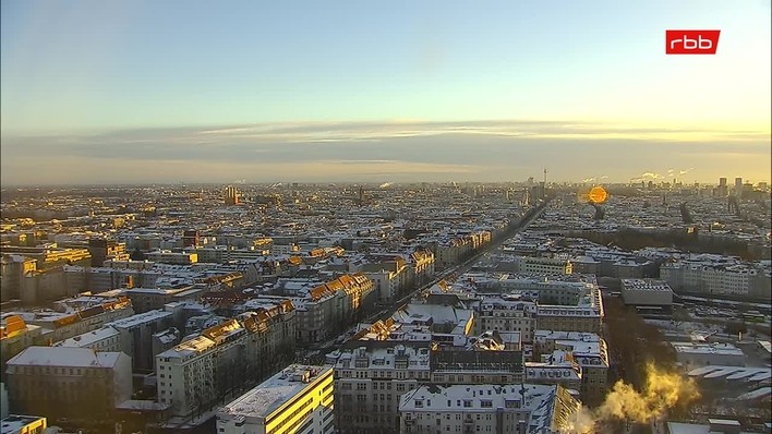 Archiv Foto Webcam Berlin: Theodor-Heuss-Platz am Funkhaus