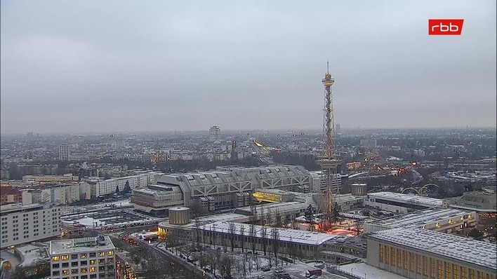 Archiv Foto Webcam Berlin: Theodor-Heuss-Platz am Funkhaus