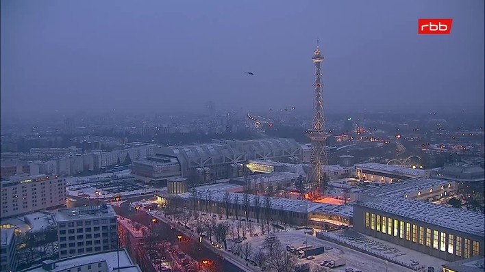 Archiv Foto Webcam Berlin: Theodor-Heuss-Platz am Funkhaus