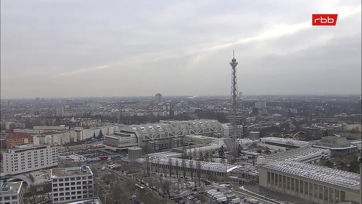 Archiv Foto Webcam Berlin: Theodor-Heuss-Platz am Funkhaus