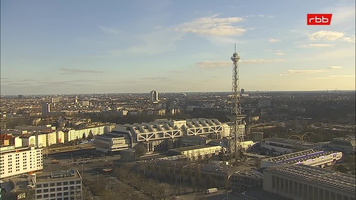 Archiv Foto Webcam Berlin: Theodor-Heuss-Platz am Funkhaus