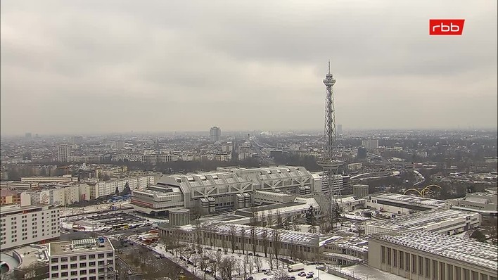 Archiv Foto Webcam Berlin: Theodor-Heuss-Platz am Funkhaus