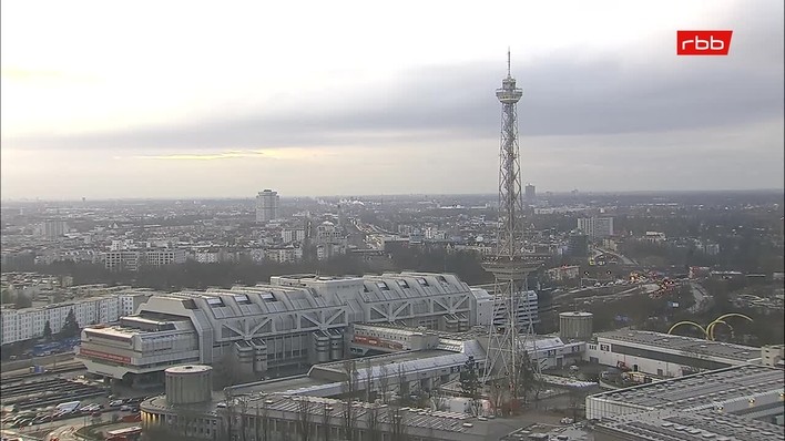 Archiv Foto Webcam Berlin: Theodor-Heuss-Platz am Funkhaus