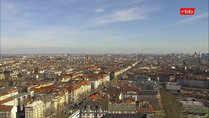 Archiv Foto Webcam Berlin: Theodor-Heuss-Platz am Funkhaus