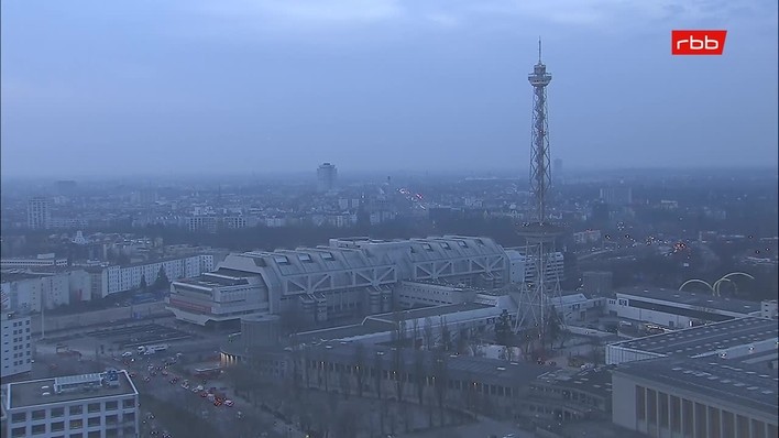 Archiv Foto Webcam Berlin: Theodor-Heuss-Platz am Funkhaus