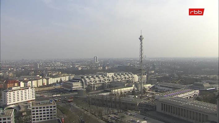 Archiv Foto Webcam Berlin: Theodor-Heuss-Platz am Funkhaus