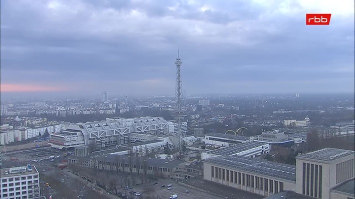 Archiv Foto Webcam Berlin: Theodor-Heuss-Platz am Funkhaus