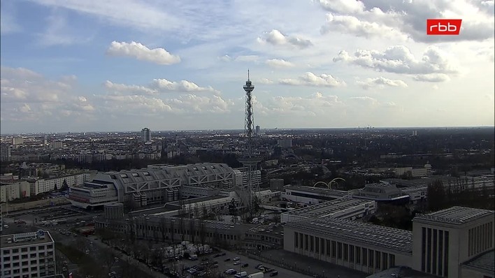 Archiv Foto Webcam Berlin: Theodor-Heuss-Platz am Funkhaus
