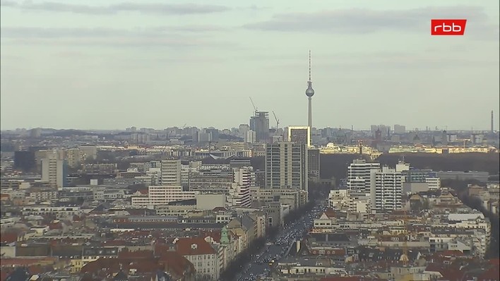Archiv Foto Webcam Berlin: Theodor-Heuss-Platz am Funkhaus