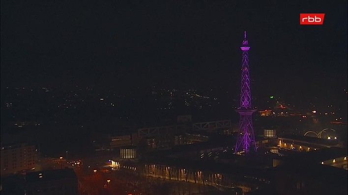 Archiv Foto Webcam Berlin: Theodor-Heuss-Platz am Funkhaus