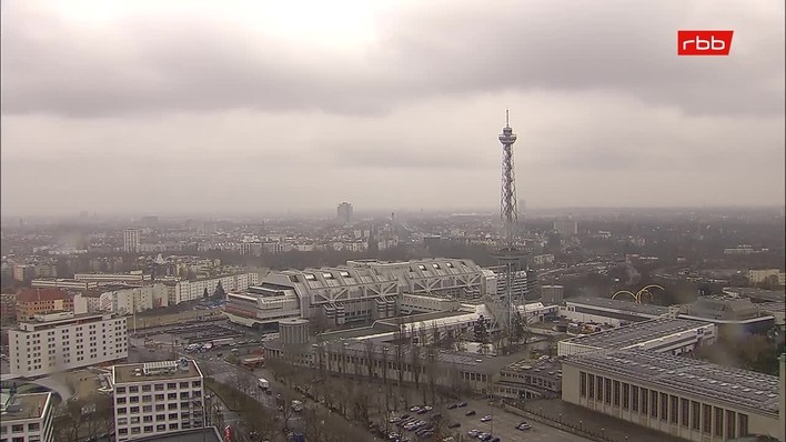 Archiv Foto Webcam Berlin: Theodor-Heuss-Platz am Funkhaus