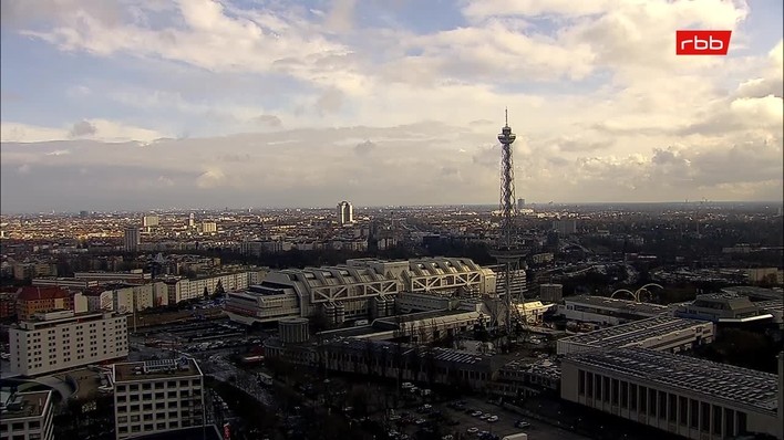 Archiv Foto Webcam Berlin: Theodor-Heuss-Platz am Funkhaus