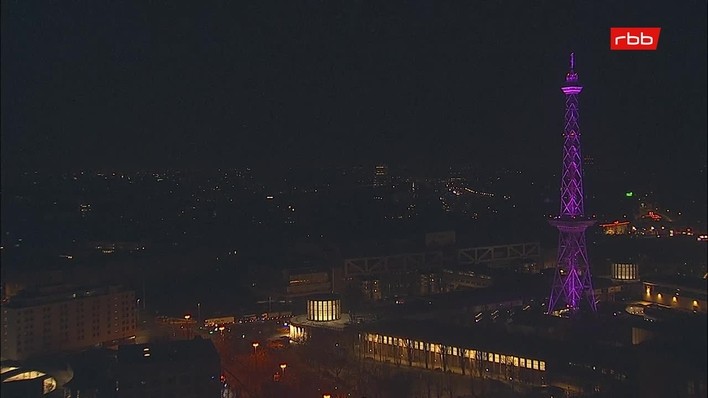 Archiv Foto Webcam Berlin: Theodor-Heuss-Platz am Funkhaus