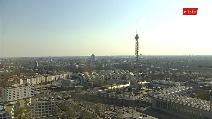 Archiv Foto Webcam Berlin: Theodor-Heuss-Platz am Funkhaus
