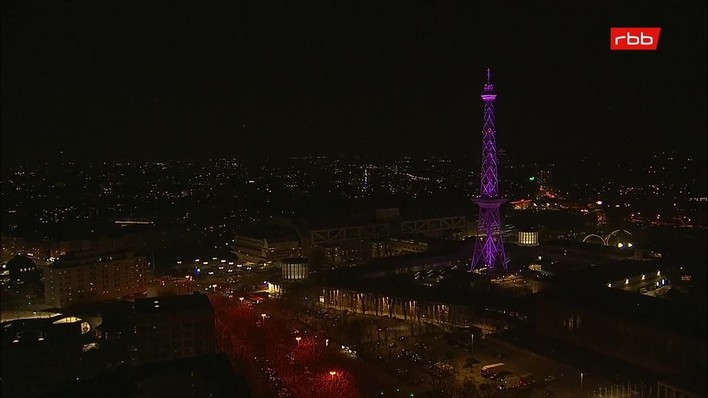 Archiv Foto Webcam Berlin: Theodor-Heuss-Platz am Funkhaus