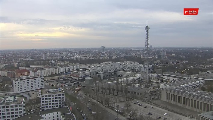 Archiv Foto Webcam Berlin: Theodor-Heuss-Platz am Funkhaus