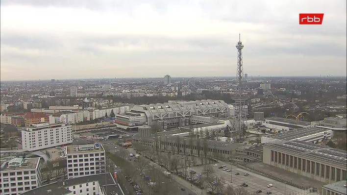 Archiv Foto Webcam Berlin: Theodor-Heuss-Platz am Funkhaus