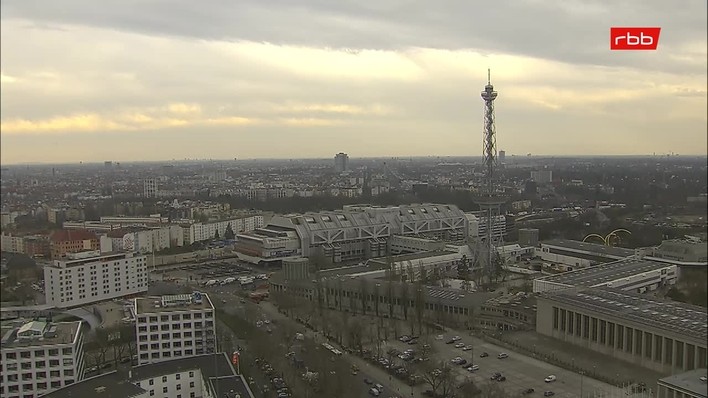 Archiv Foto Webcam Berlin: Theodor-Heuss-Platz am Funkhaus