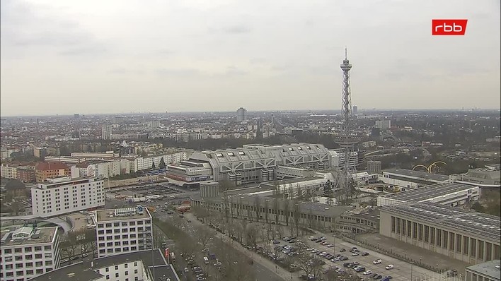 Archiv Foto Webcam Berlin: Theodor-Heuss-Platz am Funkhaus