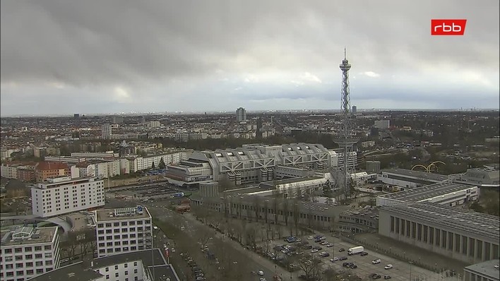 Archiv Foto Webcam Berlin: Theodor-Heuss-Platz am Funkhaus
