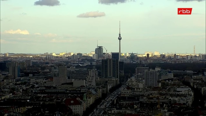 Archiv Foto Webcam Berlin: Theodor-Heuss-Platz am Funkhaus