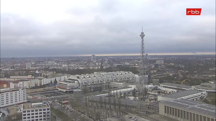 Archiv Foto Webcam Berlin: Theodor-Heuss-Platz am Funkhaus