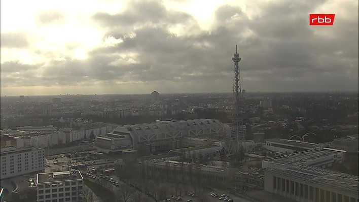 Archiv Foto Webcam Berlin: Theodor-Heuss-Platz am Funkhaus