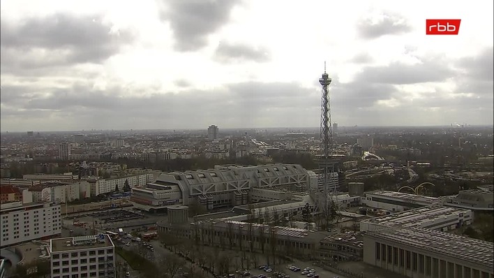 Archiv Foto Webcam Berlin: Theodor-Heuss-Platz am Funkhaus