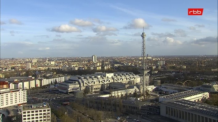 Archiv Foto Webcam Berlin: Theodor-Heuss-Platz am Funkhaus