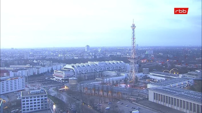Archiv Foto Webcam Berlin: Theodor-Heuss-Platz am Funkhaus