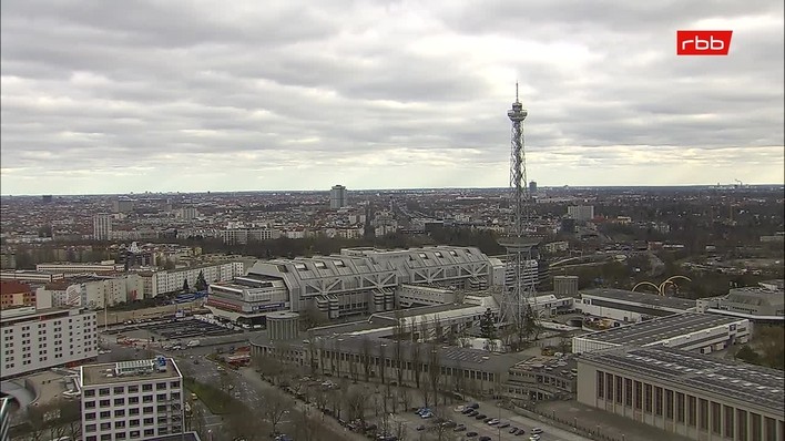 Archiv Foto Webcam Berlin: Theodor-Heuss-Platz am Funkhaus