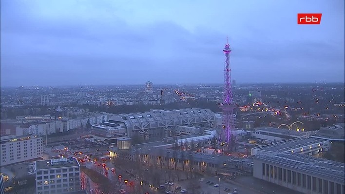Archiv Foto Webcam Berlin: Theodor-Heuss-Platz am Funkhaus