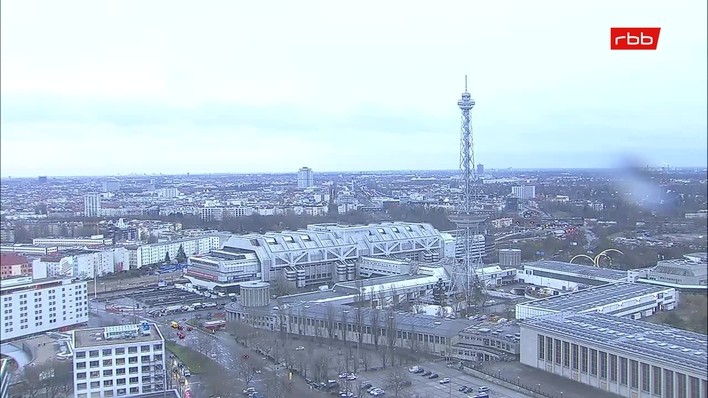 Archiv Foto Webcam Berlin: Theodor-Heuss-Platz am Funkhaus