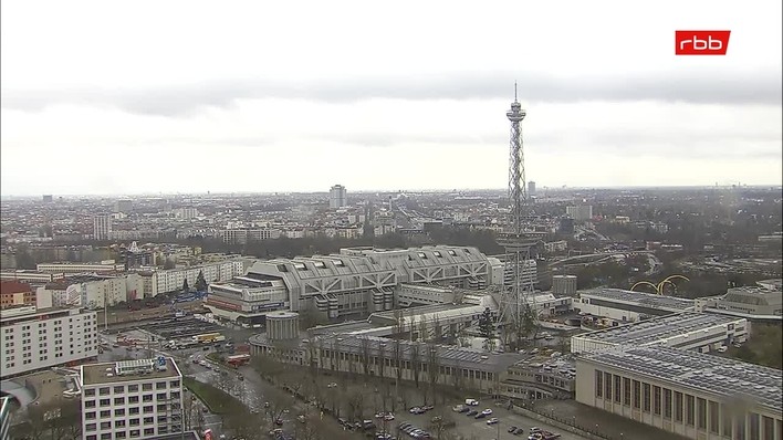 Archiv Foto Webcam Berlin: Theodor-Heuss-Platz am Funkhaus