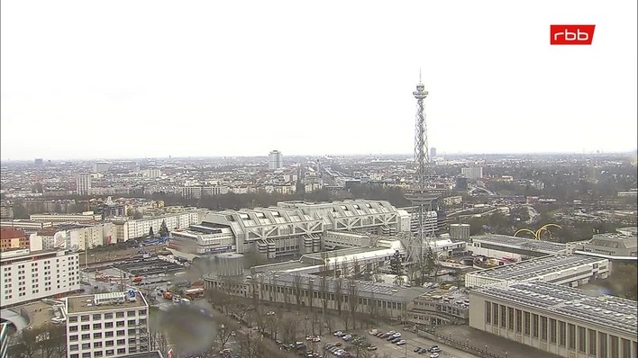 Archiv Foto Webcam Berlin: Theodor-Heuss-Platz am Funkhaus