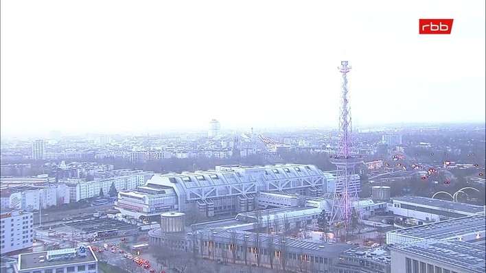 Archiv Foto Webcam Berlin: Theodor-Heuss-Platz am Funkhaus