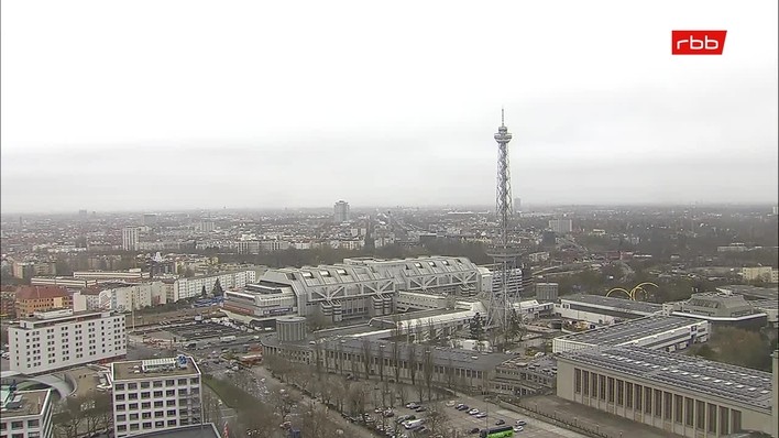 Archiv Foto Webcam Berlin: Theodor-Heuss-Platz am Funkhaus