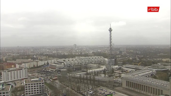 Archiv Foto Webcam Berlin: Theodor-Heuss-Platz am Funkhaus