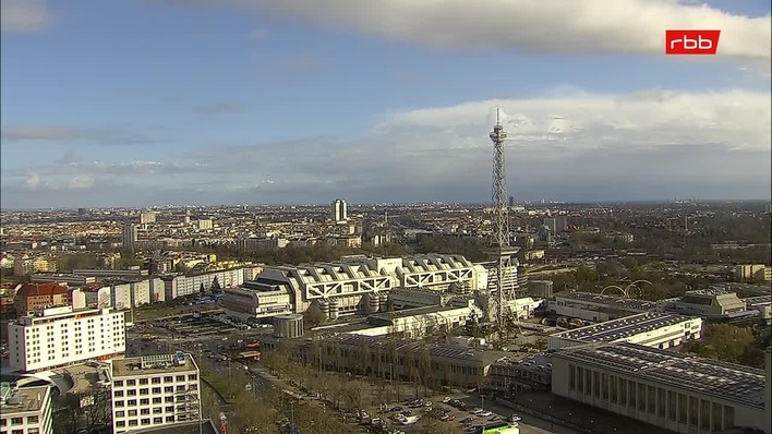 Archiv Foto Webcam Berlin: Theodor-Heuss-Platz am Funkhaus
