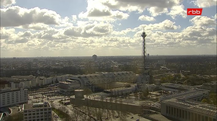 Archiv Foto Webcam Berlin: Theodor-Heuss-Platz am Funkhaus