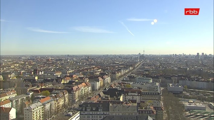 Archiv Foto Webcam Berlin: Theodor-Heuss-Platz am Funkhaus