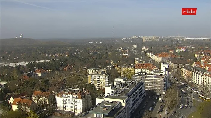 Archiv Foto Webcam Berlin: Theodor-Heuss-Platz am Funkhaus