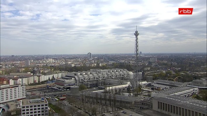 Archiv Foto Webcam Berlin: Theodor-Heuss-Platz am Funkhaus