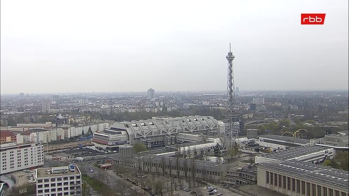 Archiv Foto Webcam Berlin: Theodor-Heuss-Platz am Funkhaus
