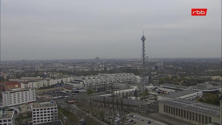 Archiv Foto Webcam Berlin: Theodor-Heuss-Platz am Funkhaus