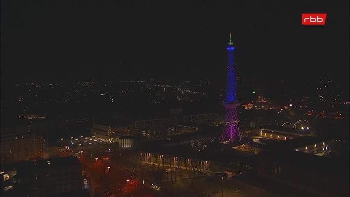 Archiv Foto Webcam Berlin: Theodor-Heuss-Platz am Funkhaus