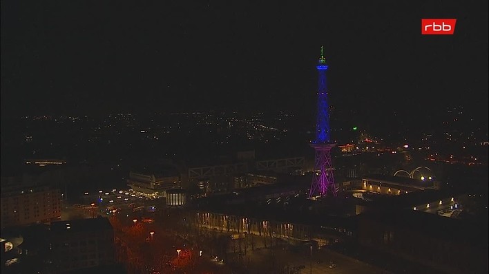 Archiv Foto Webcam Berlin: Theodor-Heuss-Platz am Funkhaus