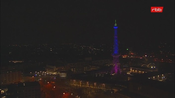 Archiv Foto Webcam Berlin: Theodor-Heuss-Platz am Funkhaus