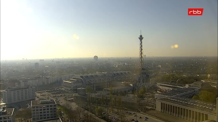 Archiv Foto Webcam Berlin: Theodor-Heuss-Platz am Funkhaus