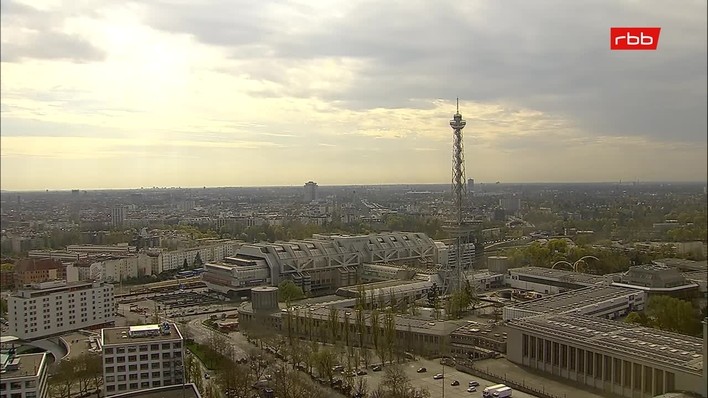 Archiv Foto Webcam Berlin: Theodor-Heuss-Platz am Funkhaus